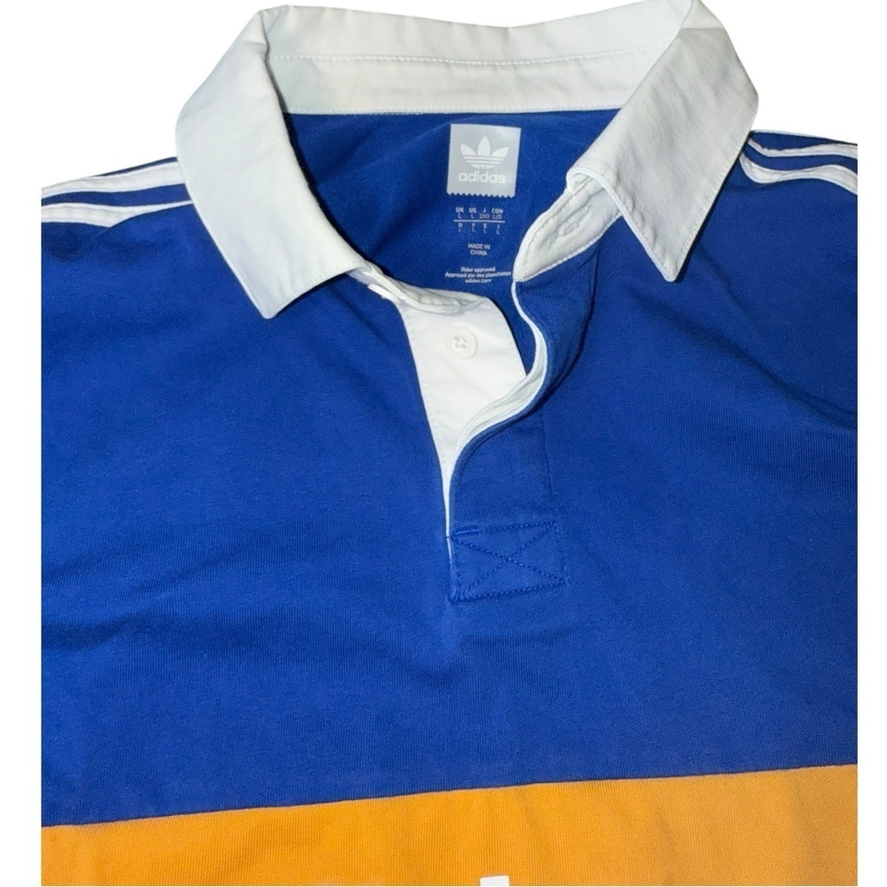 Adidas Rugby Striped Top Blokecore - Picture 5 of 12